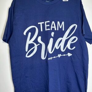 Team Bride Blue T-Shirt